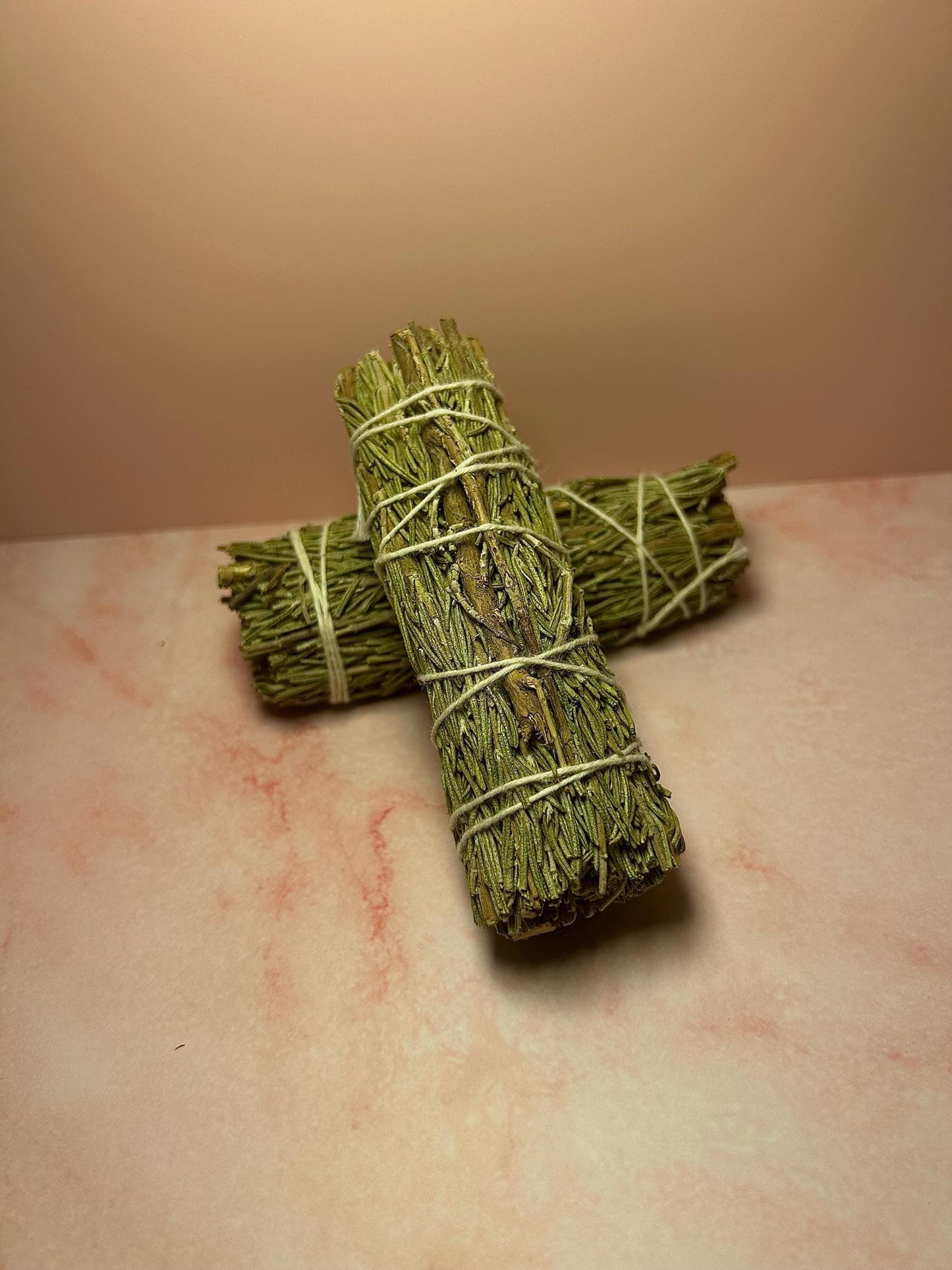 Rosemary Sage Smudge Stick 4”, Energy Cleansing, Protection And Clarity, Mini Smudge Bundle for Meditation, Home, Rituals