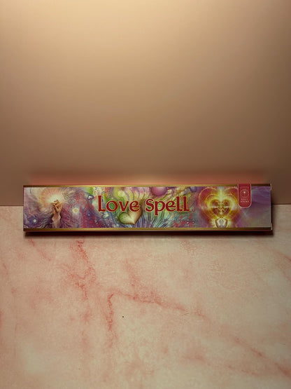 Love Spell Incense Sticks – Romantic Scented Incense for Attraction, Passion, Manifestation, Incense for Love Rituals, Magic