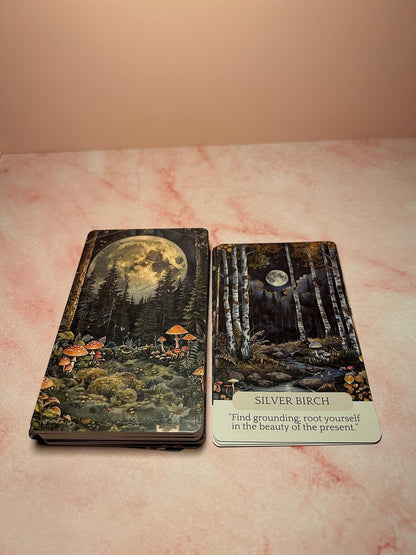 Fairy Oracle Card Deck & Guide, Message Cards for Intuition, Nature Magic, Shadow Work, 39 Mystical Cards