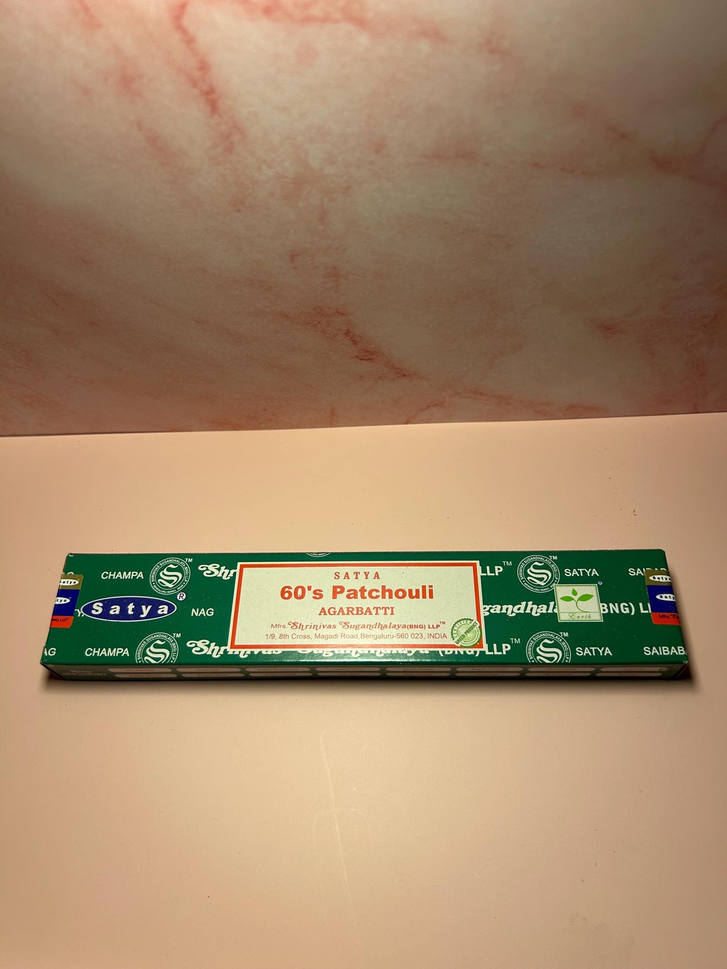 60s Patchouli Incense Sticks, Earthy Hippie Scent, Vintage Boho Aromatherapy, Slow Burn Handmade Incense for Meditation & Relaxation