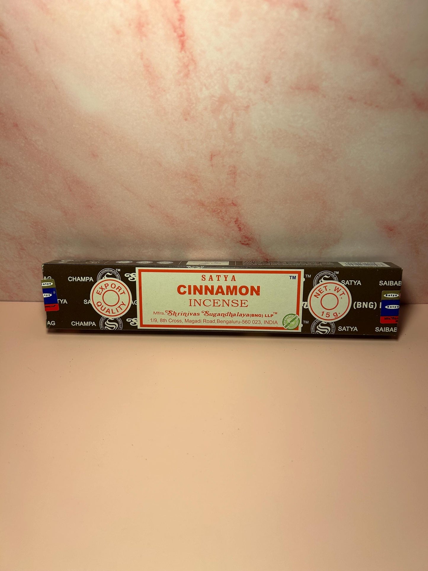 Cinnamon Incense Sticks, Natural Aromatherapy Incense for Protection, Manifestation & Cozy Home Fragrance