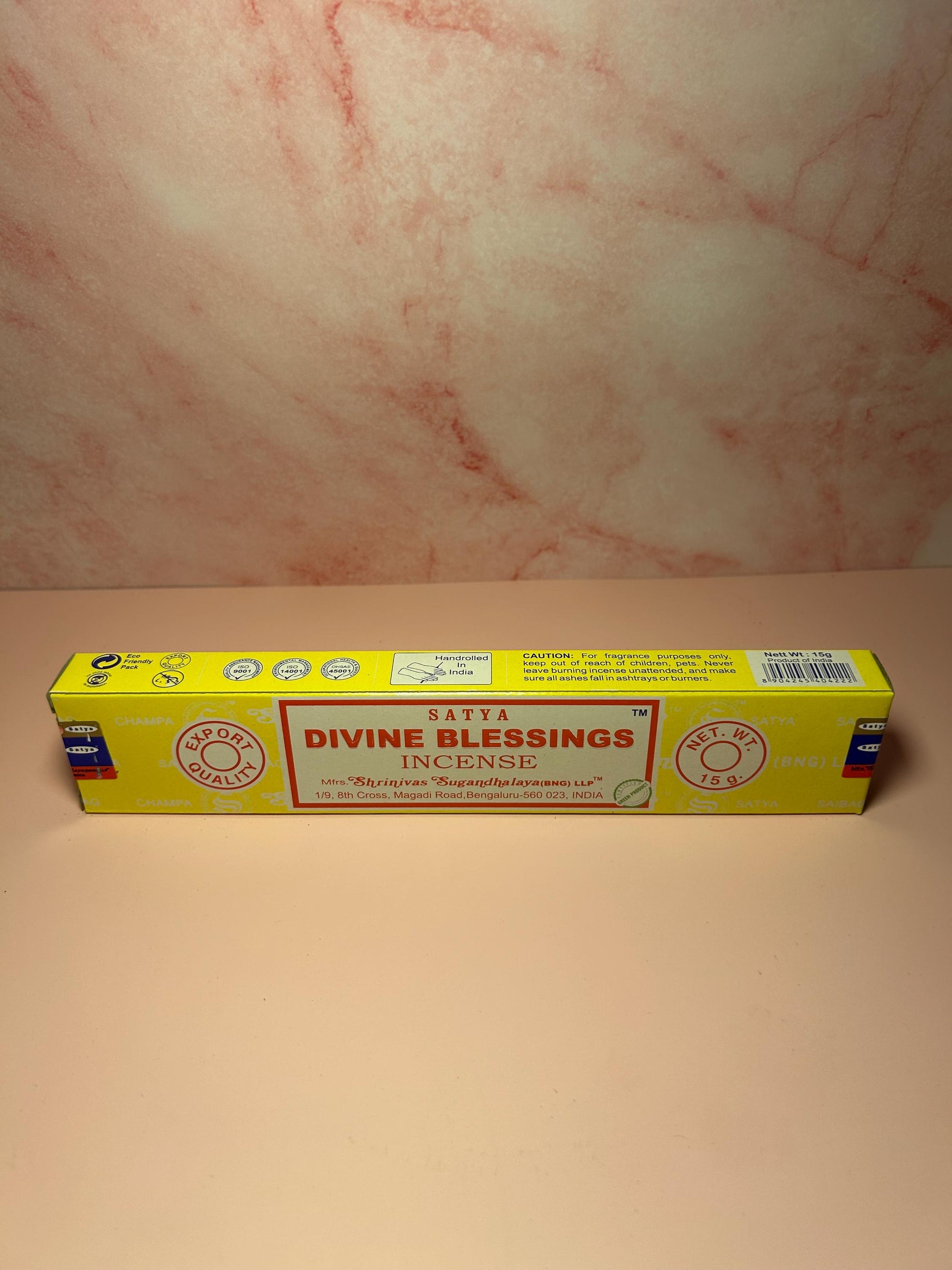 Divine Blessings Incense Sticks, Spiritual Protection, Abundance, Meditation, Handcrafted Natural Incense for Prayer & Energy Clearing