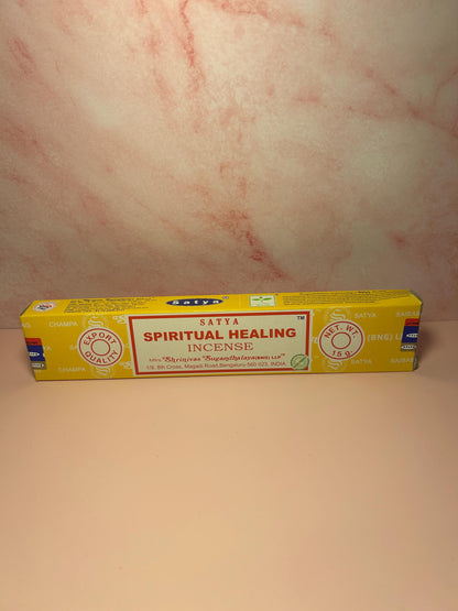 Spiritual Healing Incense Sticks, Natural Energy Cleansing & Aura Protection, Handcrafted Incense for Meditation, Chakra, Emotional Healing