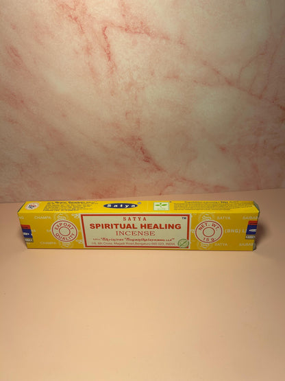 Spiritual Healing Incense Sticks, Natural Energy Cleansing & Aura Protection, Handcrafted Incense for Meditation, Chakra, Emotional Healing