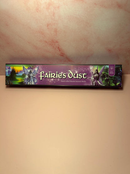 Fairies Dust Incense Sticks, Enchanted Floral Magical Scented Incense for Meditation, Witchcraft, Fantasy Rituals, and Spiritual Cleansing