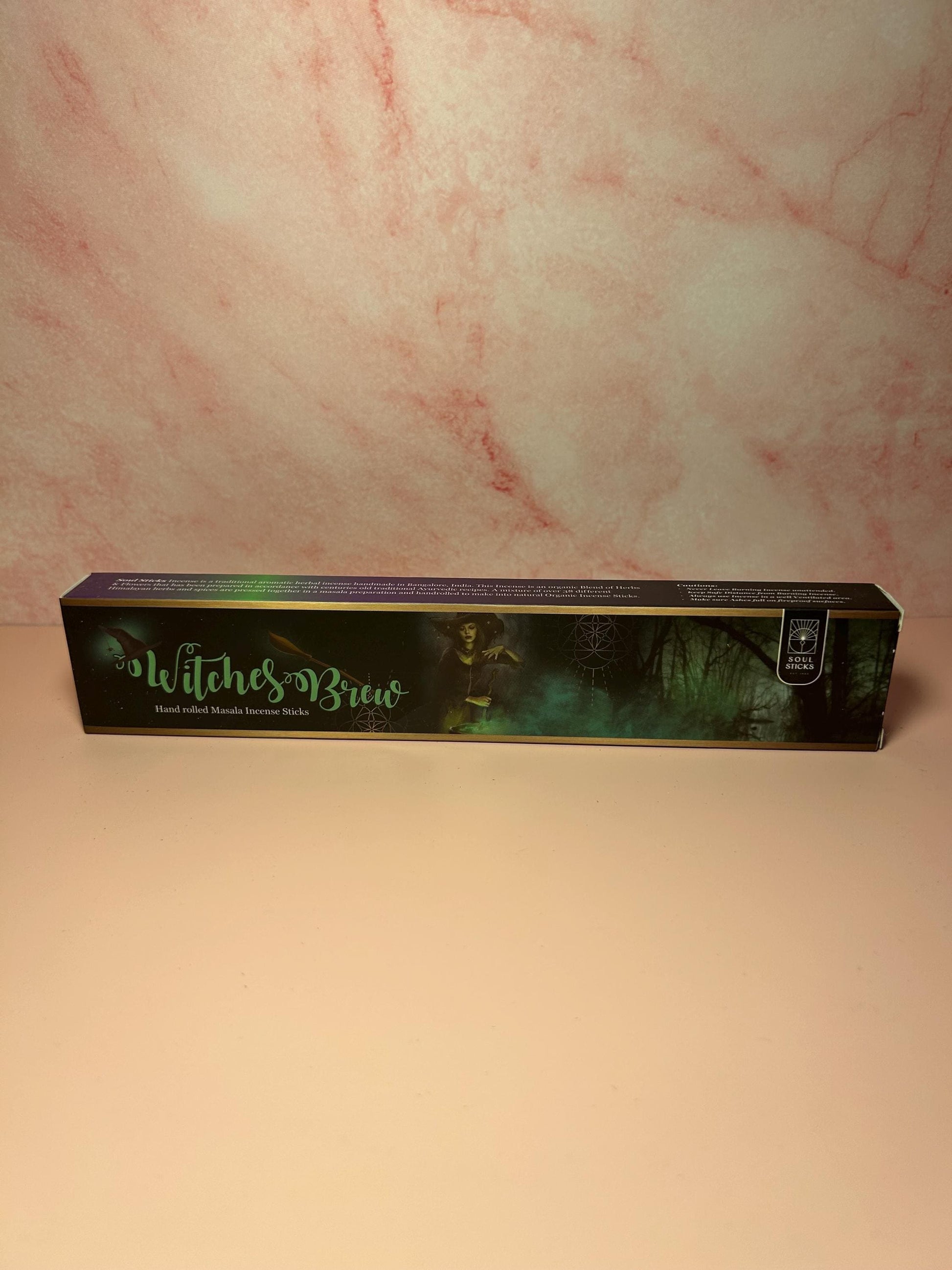 Witches Brew Incense Sticks, Witchcraft Ritual Scented Incense for Spells, Cleansing, Altars, Herbal Magick Smudge