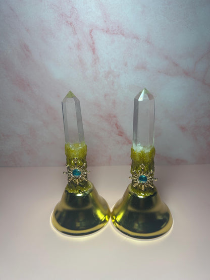 Crystal Quartz Bell for Sound Healing, Meditation, Energy Clearing, Chakra Balancing, High Vibration Decor, Spiritual Gift