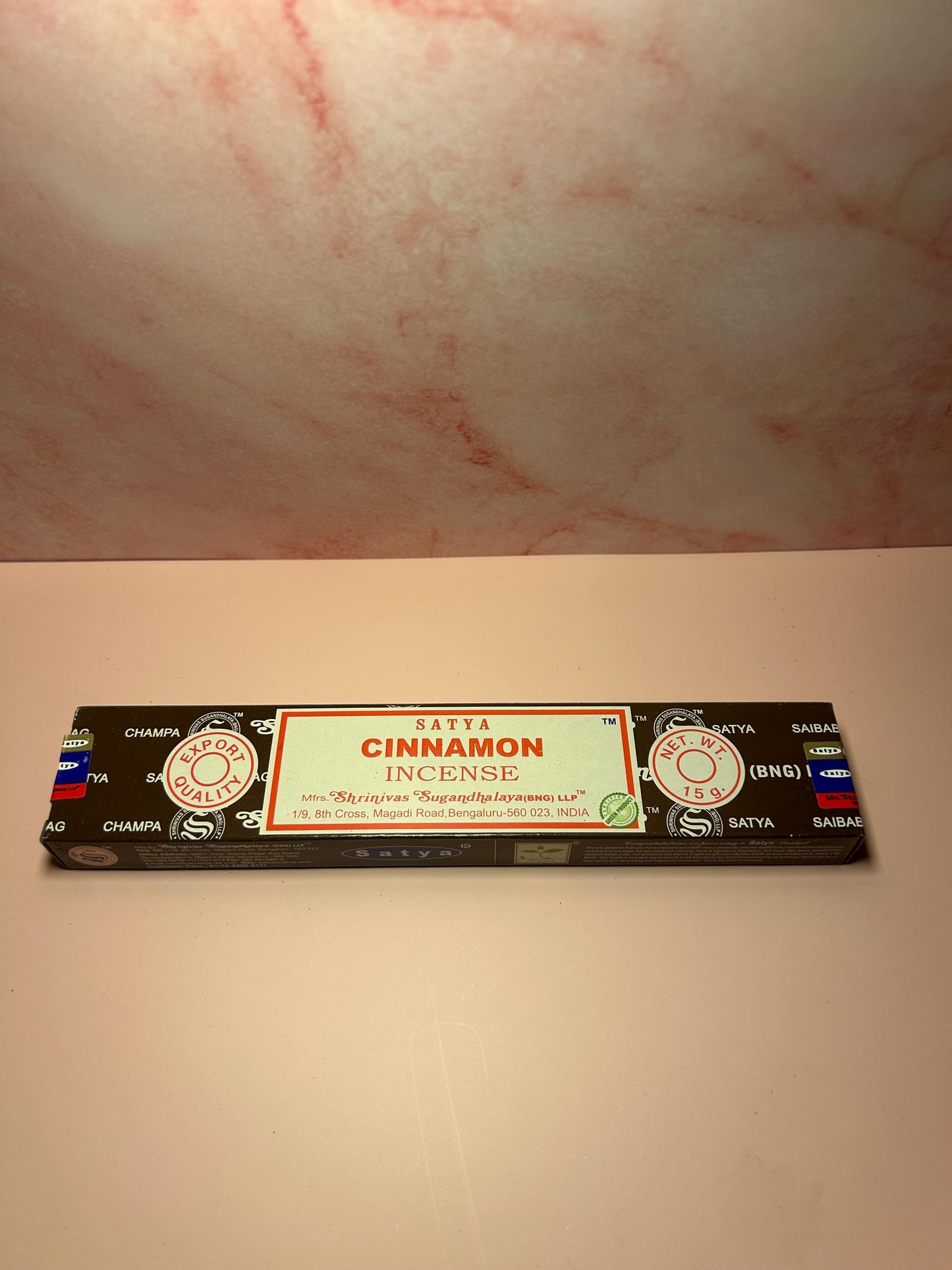 Cinnamon Incense Sticks, Natural Aromatherapy Incense for Protection, Manifestation & Cozy Home Fragrance