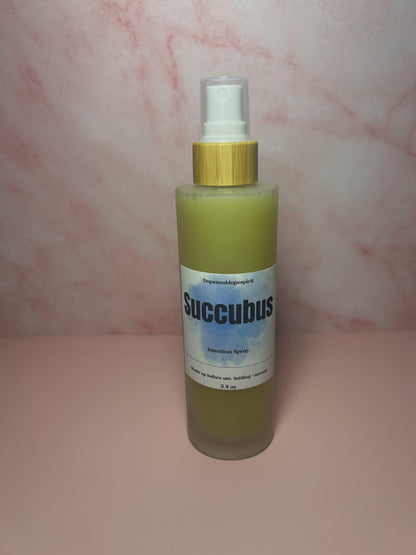 Succubus Intention Spray for Sensual Attraction & Feminine Power, Ritual Aura Mist, Manifest Love, Desire, Aphrodisiac Energy Spray