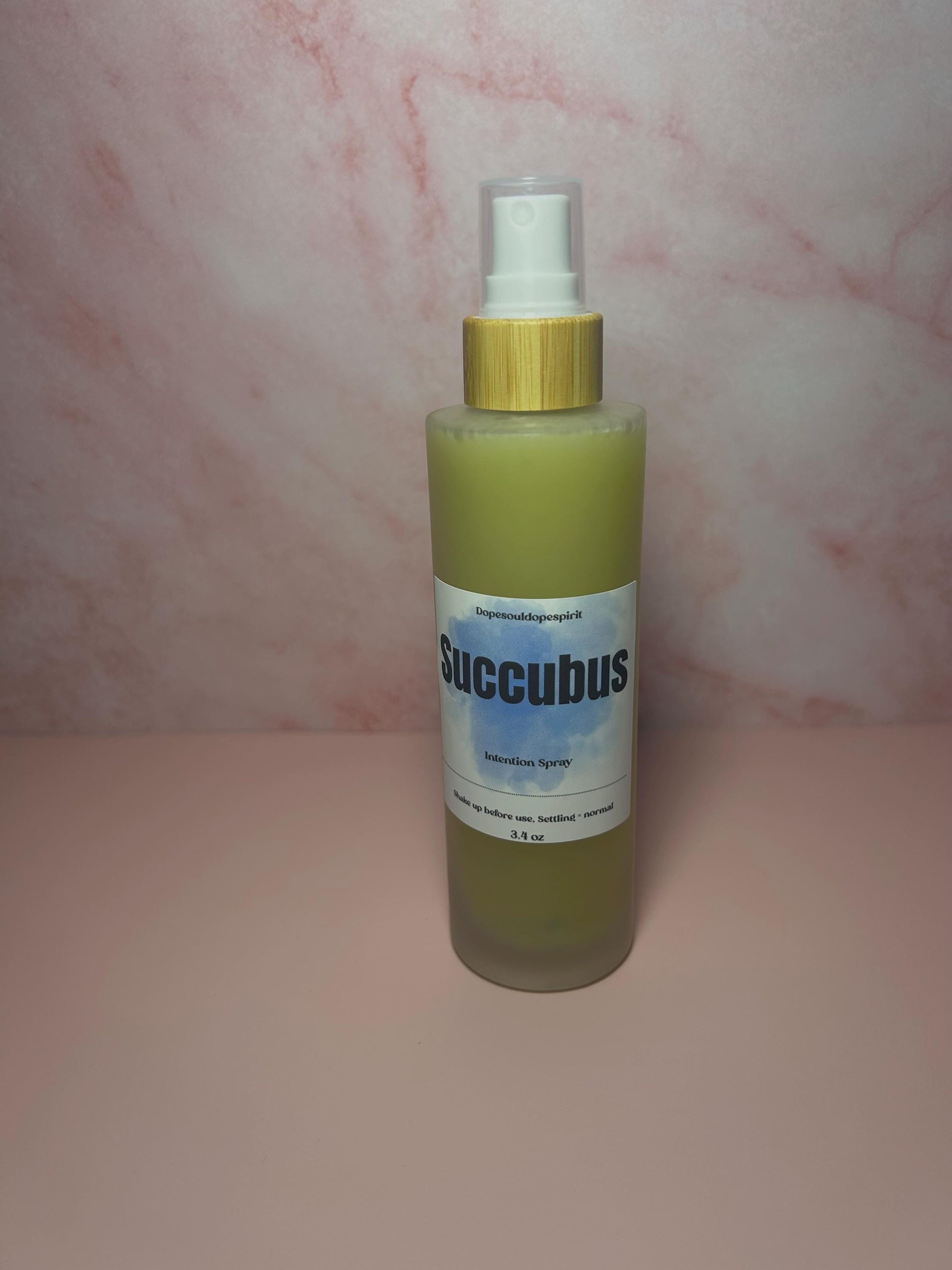 Succubus Intention Spray for Sensual Attraction & Feminine Power, Ritual Aura Mist, Manifest Love, Desire, Aphrodisiac Energy Spray