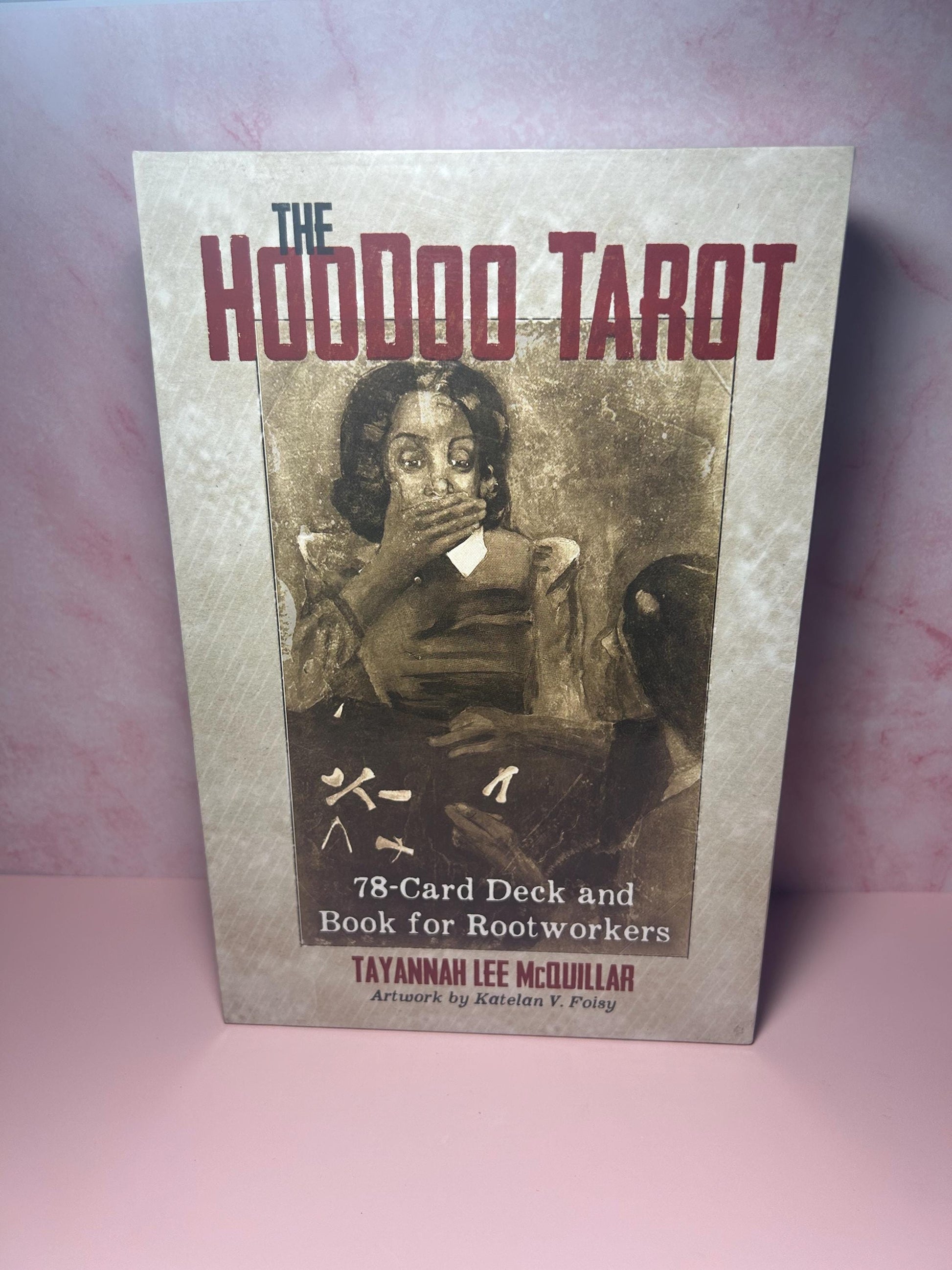 Hoodoo Tarot Deck, Rooted in African American Hoodoo Tradition, Spiritual Divination Cards, Ancestor Wisdom Rootwork Oracle Deck