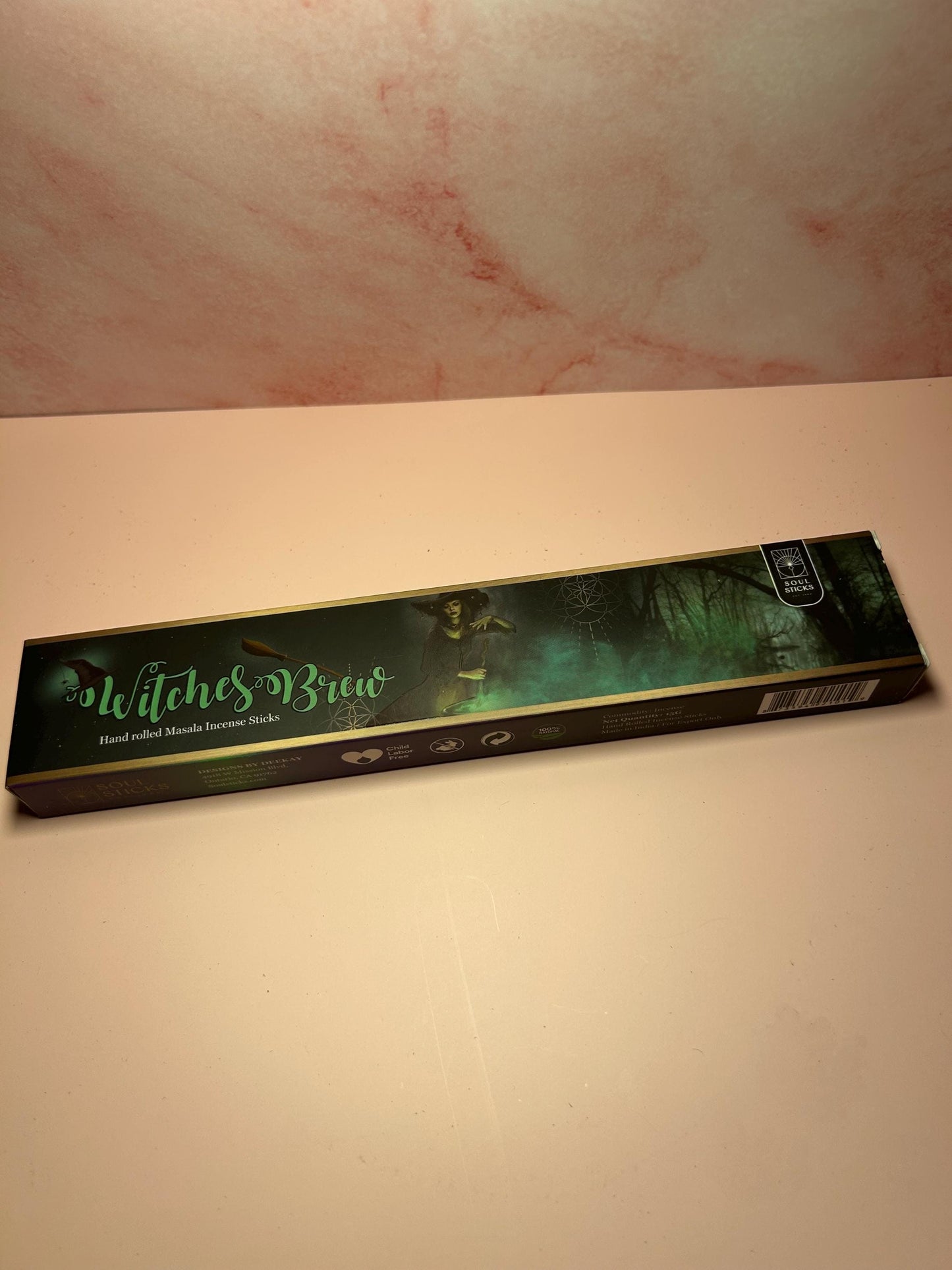 Witches Brew Incense Sticks, Witchcraft Ritual Scented Incense for Spells, Cleansing, Altars, Herbal Magick Smudge