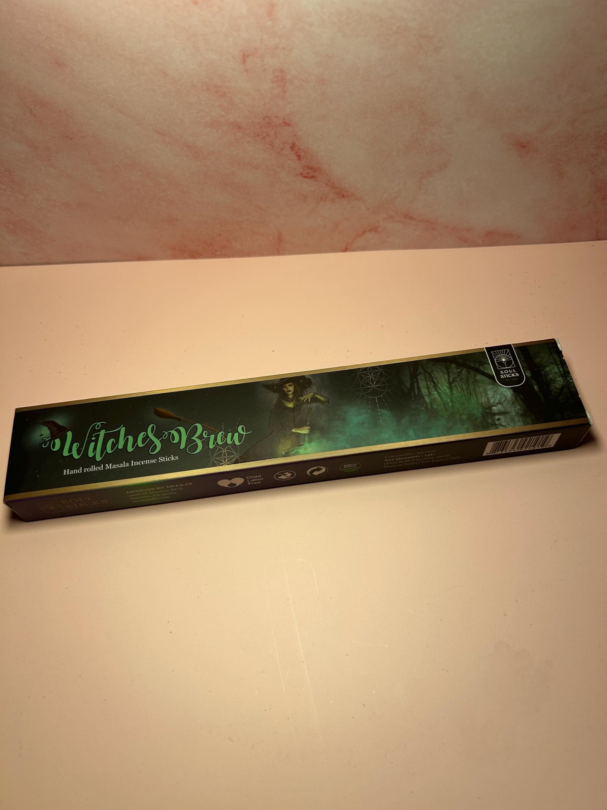 Witches Brew Incense Sticks, Witchcraft Ritual Scented Incense for Spells, Cleansing, Altars, Herbal Magick Smudge