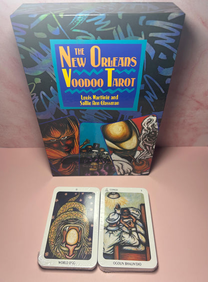 Voodoo Tarot Card Deck, African West Indian Catholic Voodoo Imagery, Spirit Catching Divination Cards, Mystical Oracle Deck