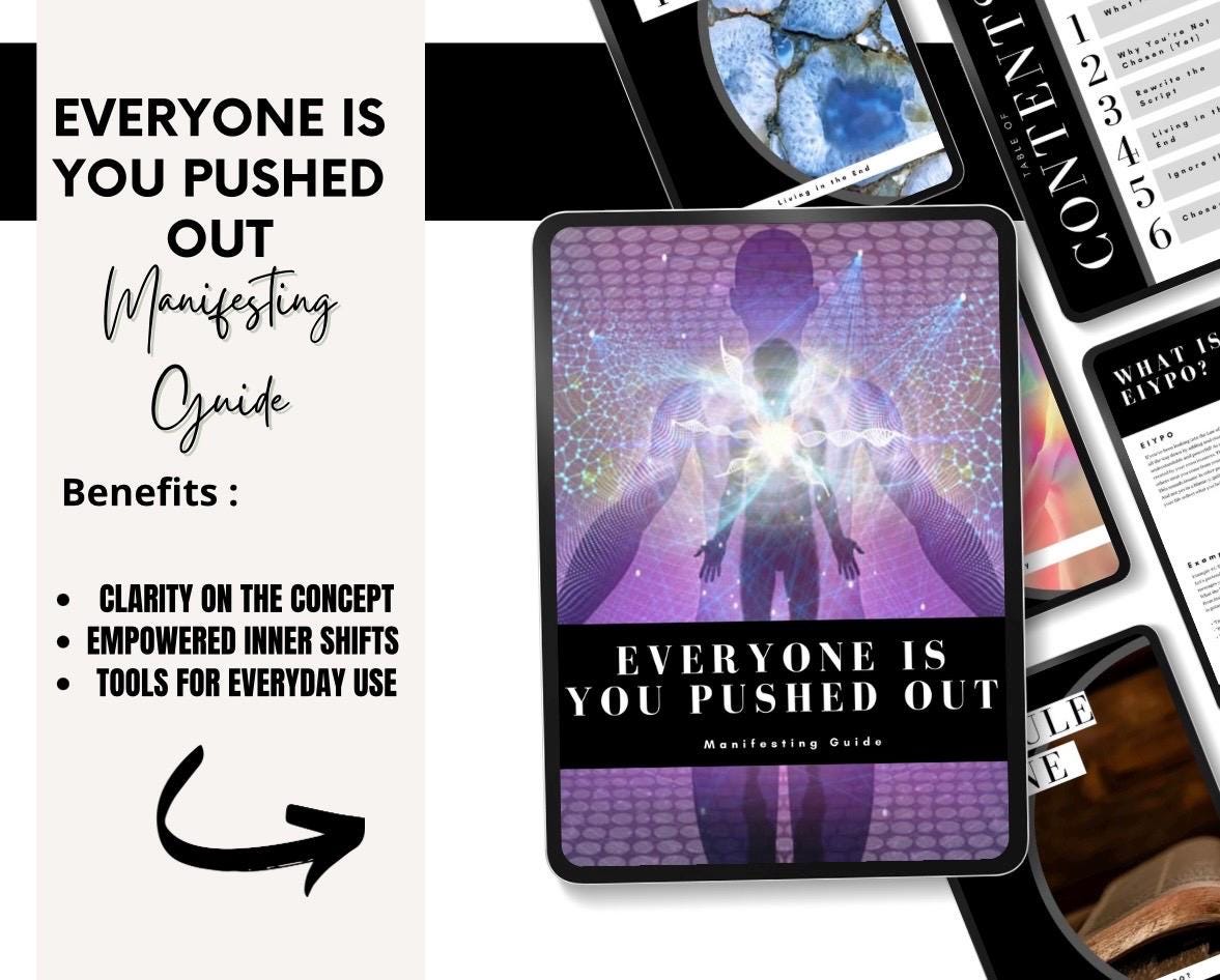 Everyone Is You Pushed Out Guide, Law of Assumption Manifestation PDF, Digital Self-Concept Workbook, EIYPO Manifesting Tool
