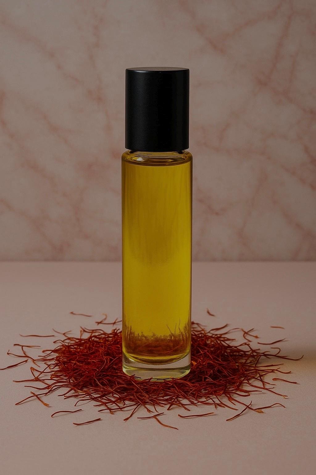 10ML Roll On Fragrance Oil, Vibrant Saffron Perfume, Unisex Light Saffron Scent, Perfume Oil