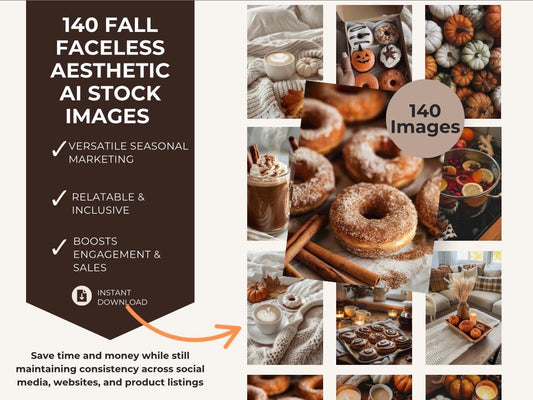 140 Faceless Fall Aesthetic Stock AI Images, Autumn Cozy Lifestyle, Neutral Home, Pumpkin Coffee, Seasonal Content, Blogger & Social Media
