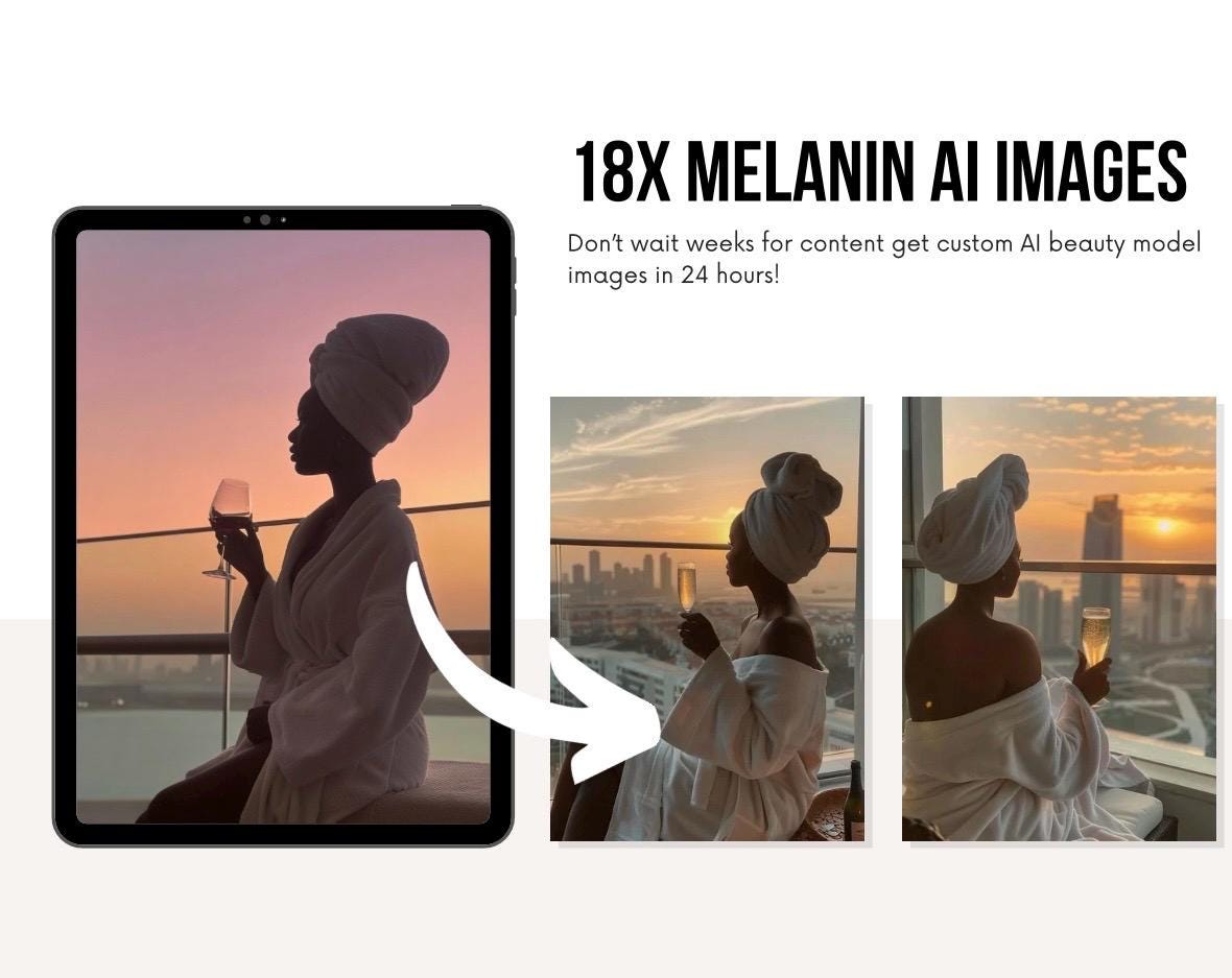 18 Faceless Luxury Melanin Self Care Stock Images, Black Woman Aesthetic Lifestyle, Beauty, Self Love, Content Creator