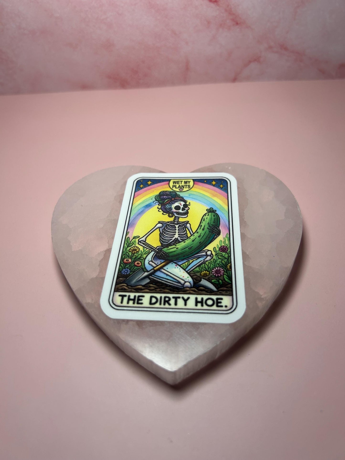 The Psychic Tarot Card Sticker, Witchy Holographic Tarot Decal, Spiritual Psychic Gifts, Celestial Aesthetic Vinyl Sticker for Journals