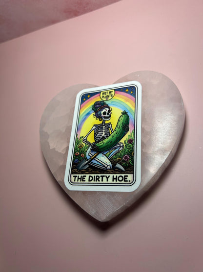 The Psychic Tarot Card Sticker, Witchy Holographic Tarot Decal, Spiritual Psychic Gifts, Celestial Aesthetic Vinyl Sticker for Journals