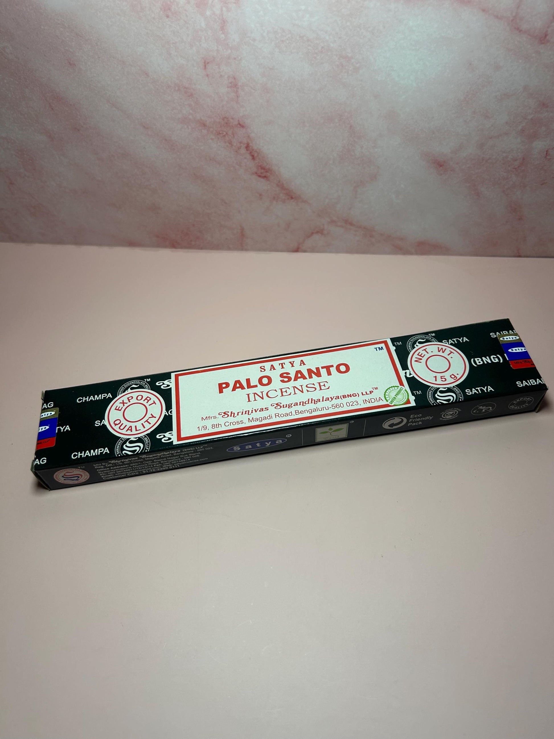 Satya Palo Santo Incense Sticks, Cleansing & Protection, Spiritual Smudge, Meditation Yoga Aroma, Natural Stress Relief Fragrance