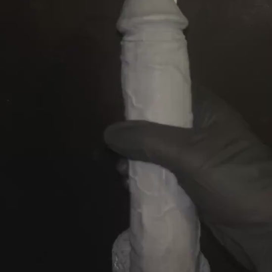 XXL Black Penis Shaped Candle, Witchcraft Supplies, Altar Ritual, Gift For Witch , Soy Wax