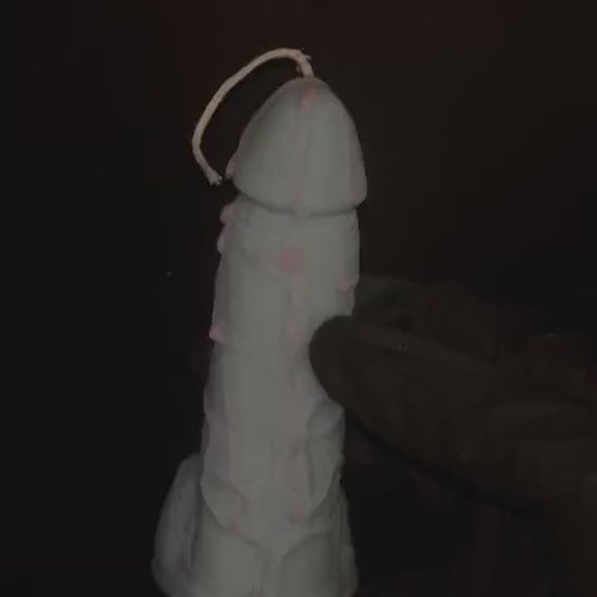 Penis Shaped Candle, Witchcraft Supplies, Altar Ritual, Gift For Witch, Cotton Candle Soy Wax