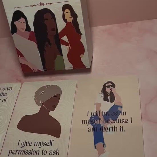Affirmations for the Goddess Within Deck – Divine Feminine Oracle Cards for Self-Love, Healing, Manifestation & Spiritual Growth