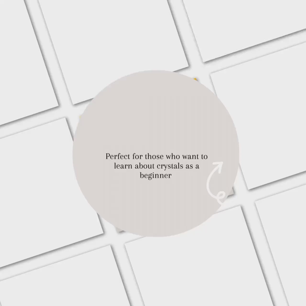 Digital Crystal Journal for Beginners, Printable Crystal Tracker & Manifestation Planner, Chakra, Healing Stone Log PDF