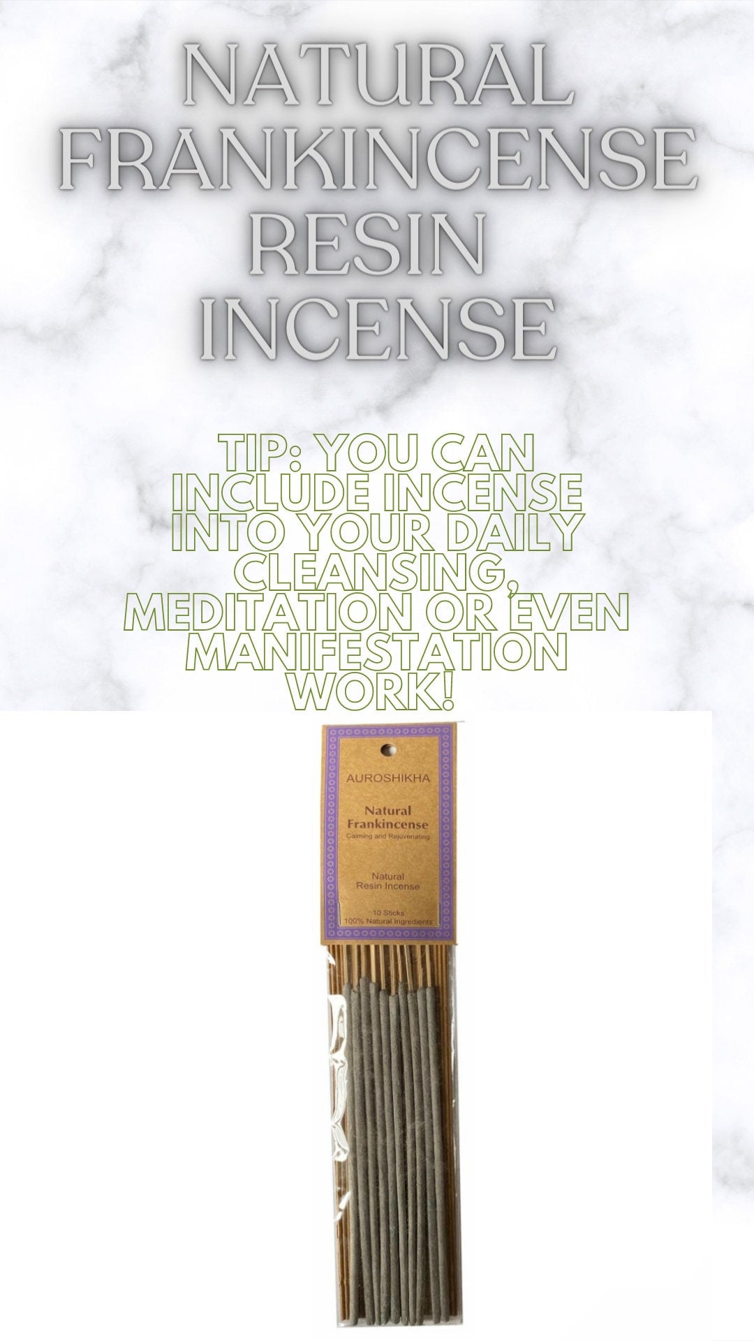 Natural Frankincense Resin  Incense