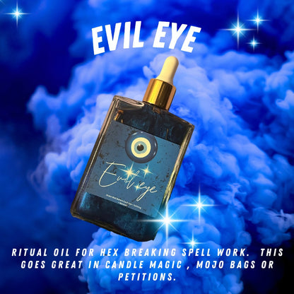 RITUAL Oil | Evil Eye | Candle Magick | Hex Removal Spells | Protection | Read Description