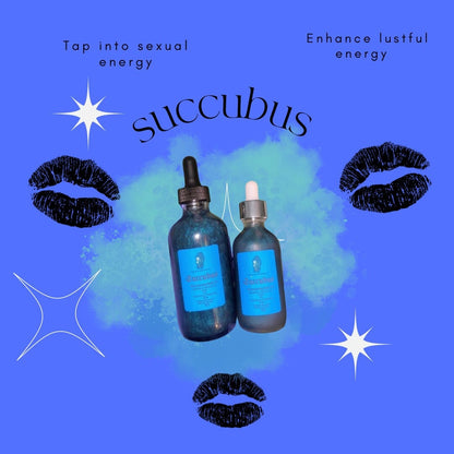 Dopesouldopespirit | Succubus Body Shimmering Conjure Oil | Lust Spell | Intention oil | Pheromone oil | Seduction oil